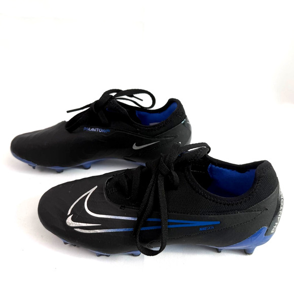 Nike Phantom GX Pro Firm Ground Soccer Cleats Black Blue DD9463-040 2023 Size 7 main image 4